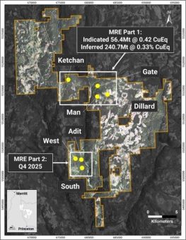 Kodiak gibt Einreichung des NI 43-101-konformen technischen Berichts bekannt: Erste Mineralressourcenschätzung für vier von sieben mineralisierten Zonen des MPD-Kupfer-Gold-Projekts