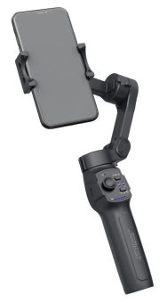 Somikon 3-Achsen-Stabilisator GIM-100 für Smartphones bis 7,7″, mit Akku, Stativ & App