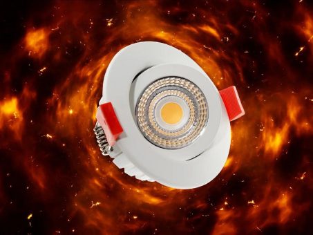 Feuerbeständiges Downlight: HEATspin
