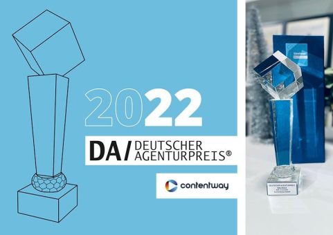Doppel-Gewinner des DEUTSCHEN AGENTURPREISES 2022!