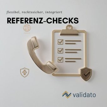 Validato führt Referenz-Checks als eigenständiges Prüfmodul für Personalabteilungen ein