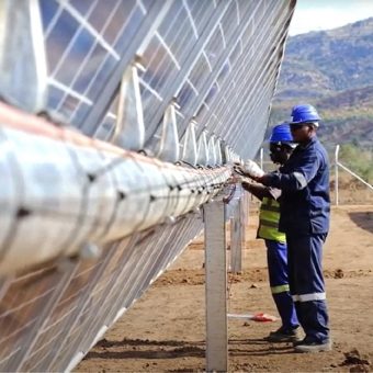 Unex Kabelbinder im Einsatz beim Golomoti-Solarprojekt in Malawi