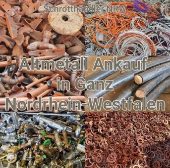 Der Schrottankauf Nordrhein Westfalen ist ein wichtiges Rad im Getriebe eines hochmodernen Schrott-Recyclings