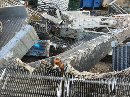 Selbst Demontagearbeiten sind Teil des Portfolios des Schrotthändlers in Hagen – und das NRW-weit