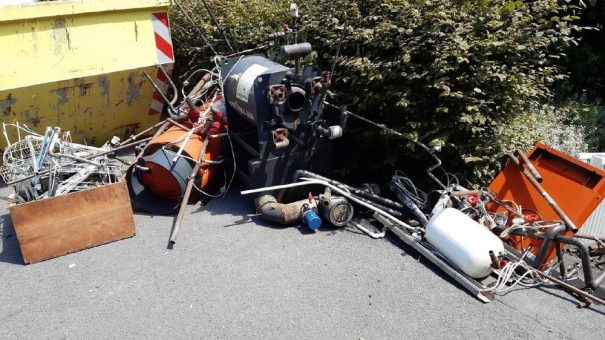 Freuen Sie sich in Lüdenscheid auf eine Schrottabholung, die effizient arbeitet