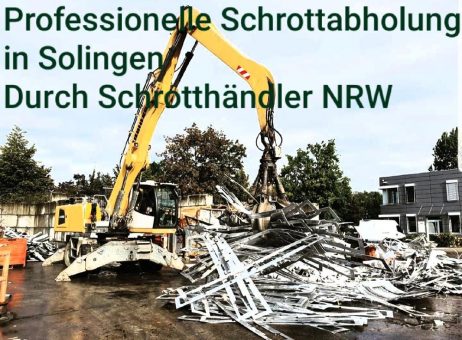 Durch professionelle Schrotthändler Kostenlose Schrottabholung in Solingen