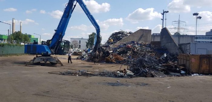 Altmetallverwertung und Schrotthandel mit steigender Relevanz: auch hier in Düsseldorf