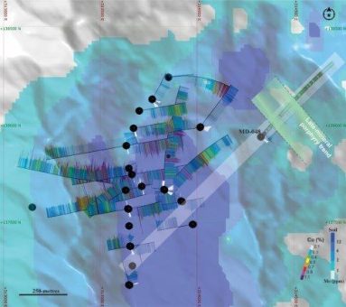 Copper Giant schließt erste Bohrung im Zielgebiet East Valley ab und bestätigt porphyrartige Mineralisierung außerhalb der Ressource Mocoa