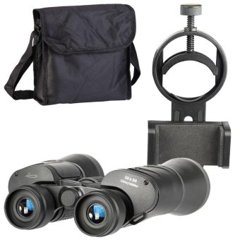 Zavarius Fernglas mit Eagle-Eye-Technologie, 10×50, BAK4, 2 mm HD-Augenmuscheln