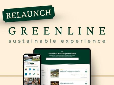 GreenLine – sustainable experience: Relaunch der Plattform für nachhaltige Hotelerlebnisse in Europa