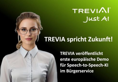 TreviAI veröffentlicht erste europäische Demo für Speech-to-Speech-AI im Bürgerservice