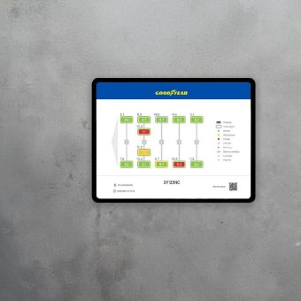 Reifenmanagement: Goodyears Drive-over-System „CheckPoint“ erfasst nun auch die Profiltiefe