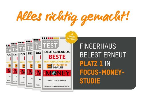 FingerHaus erneut Branchensieger in Focus-Money-Studie