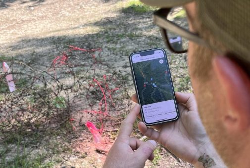 Mit dem Smartphone den Forst im Griff