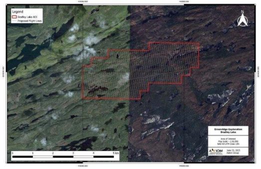 Greenridge Exploration schließt elektromagnetische Flugvermessung über dem Uranprojekt Bradley Lake im Norden von Saskatchewan ab