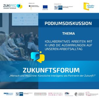 ZUKUNFTSFORUM 2025 „Mensch und Maschine: Künstliche Intelligenz als Partnerin der Zukunft?“