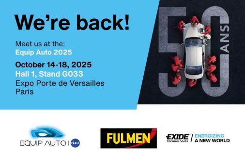 Exide Technologies präsentiert die Zukunft der Batterietechnologie auf der Equip Auto 2025 vom 14. bis 18. Oktober in Paris