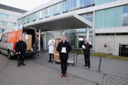 FEIN spendet Atemschutzmasken an Krankenhaus