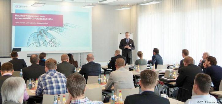 Begeisterte Teilnehmer beim siebten inconsoWMS X Anwendertreffen