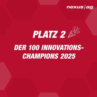 NEXUS ist Innovations-Champion 2025