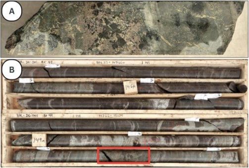 Durchörterung mehrerer mineralisierter Skarnhorizonte im Kupfer-Gold-Projekt Birch