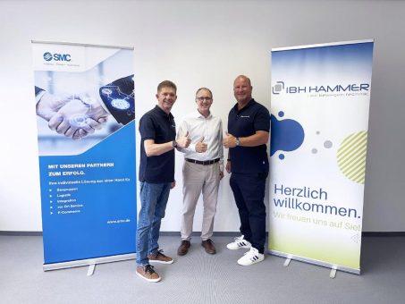 SMC und IBH Hammer feiern 1-jährige Vertriebspartnerschaft