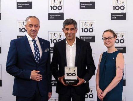 MedTec Medizintechnik bereits zum 3. Mal als TOP 100 Top-Innovator ausgezeichnet