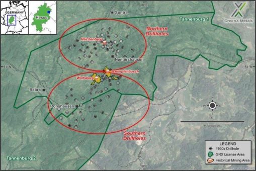 Tannenberg – Große historische Bohrdatenbank für Explorationsarbeiten in den 1930er Jahren entdeckt