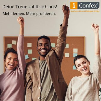 Treue lohnt sich bei Confex Training GmbH