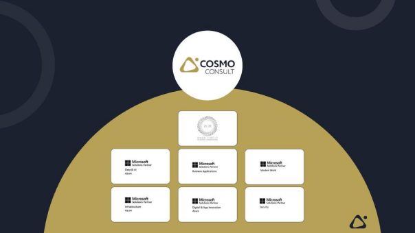 COSMO CONSULT erhält höchste Microsoft-Auszeichnungen in allen Bereichen
