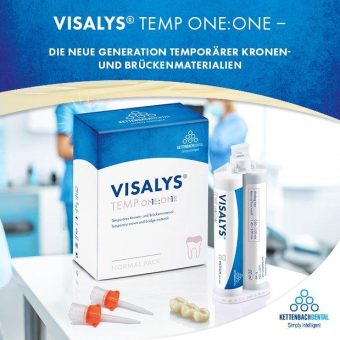 VISALYS® Temp One:One – die neue Generation temporärer Kronen- und Brückenmaterialien