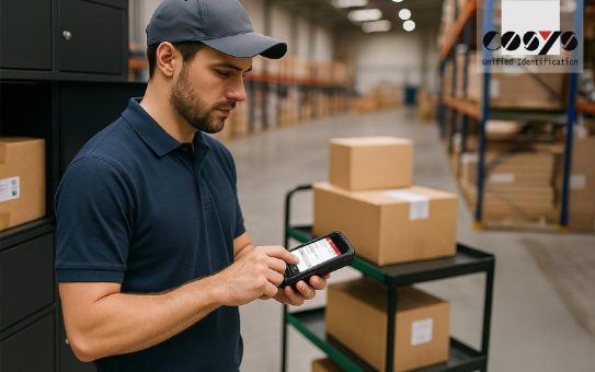 Paket-App für die innerbetriebliche Logistik