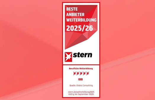 IBB erneut mit 5 Sternen ausgezeichnet: Stern-Studie bestätigt Spitzenqualität in der beruflichen Weiterbildung