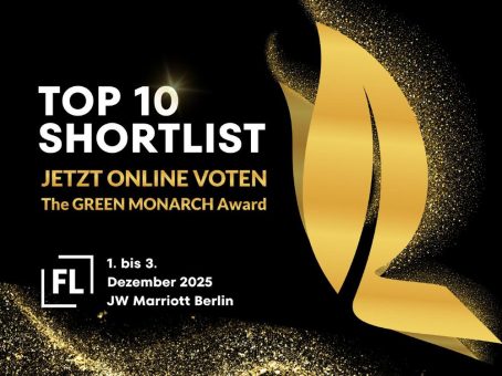 Die Shortlist für den GREEN MONARCH Award 2025 steht fest – öffentliches Voting läuft