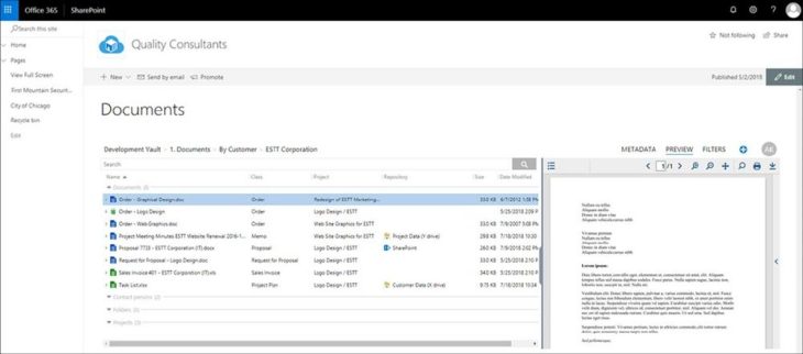 M-Files macht Microsoft Office 365 zum zentralen Zugriffspunkt für alle Unternehmensinformationen