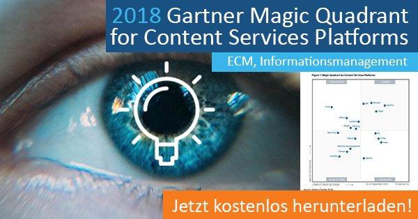 M-Files im dritten Jahr in Folge als Visionär in Gartners Magic Quadrant für Content-Services-Plattformen eingestuft