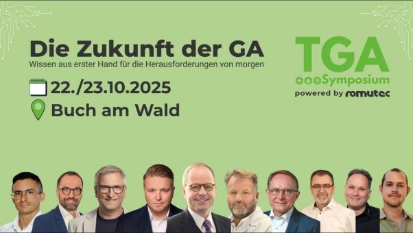 TGA Symposium – Gebäudeautomation Next Generation