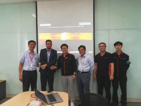 Daehan modernisiert die vorhandene VCC®-Anlage in Pyeongtaek mit einer Knüppelschweißmaschine und einer VCC®-Linie der SMS group zur Herstellung von Coils bis zu fünf Tonnen Gewicht