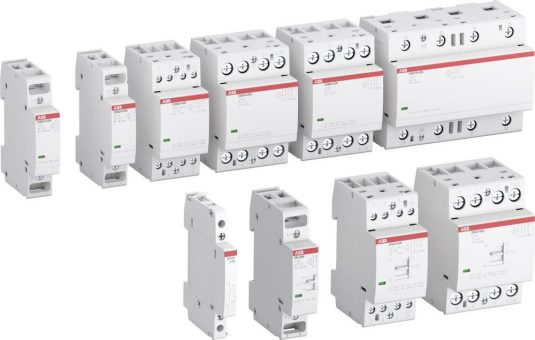 ABB führt neue Reihe brummfreier Installationsschütze ein