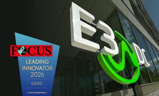 FOCUS Business zeichnet E3/DC als „Leading Innovator 2026“ aus