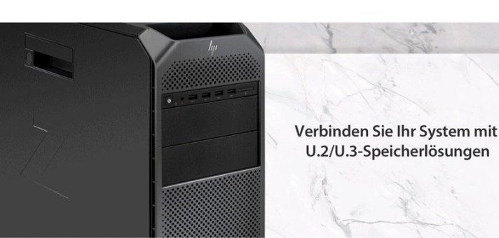 Professioneller NVMe SSD Zugriff in kompakter Bauform