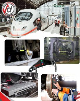 Praktische Laser-Messgeräte für den Schienenverkehr – Made in EU