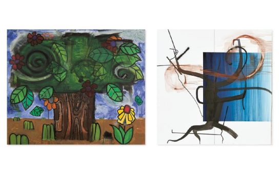 Carroll Dunham / Albert Oehlen. Bäume / Trees
