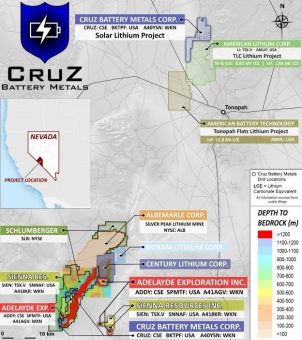 Cruz Battery Metals erneuert alle Lithium-Claims in Nevada, während US-Präsident Trump die Lithiumlagerstätte Thacker Pass von Lithium Americas in Nevada unterstützt