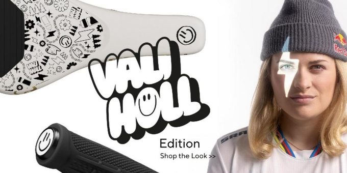 Vali Höll Signature-Edition von Ergon: Downhill-Sattel und GDH-Team-Griffe im exklusiven Vali-Design