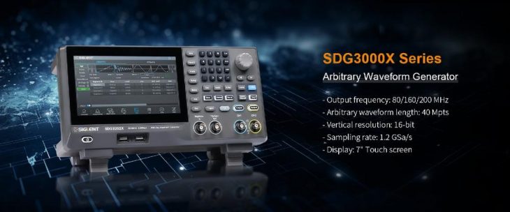 Erweiterung im mittleren Leistungssegment: Siglent stellt neue Arbiträr-Funktionsgeneratoren vor