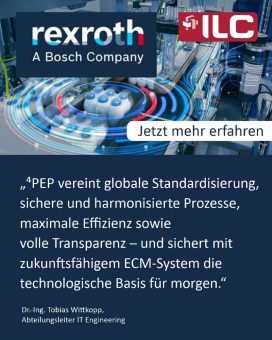 Case Study: Bosch Rexroth setzt auf ⁴PEP von ILC