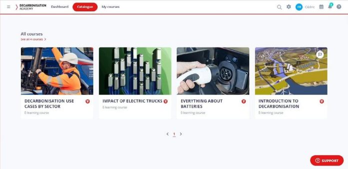 Dekarbonisierung leicht gemacht: Renault Trucks startet Online-Lernplattform