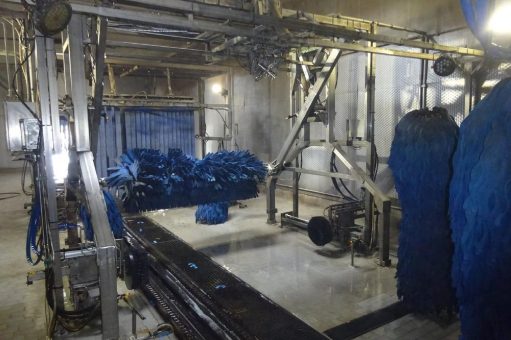 ACE Industriestoßdämpfer aus Edelstahl: Tests in Waschstraße führen zu Lösung nach Maß