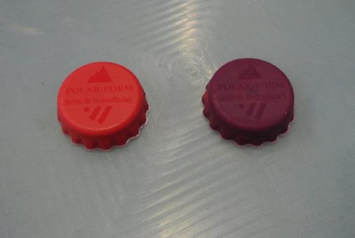 Flaschenverschluss aus Silikon mit Farbwechsel